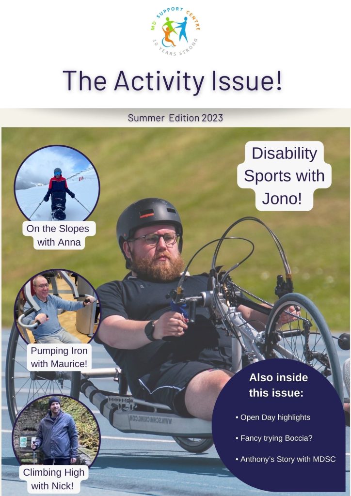 The cover of our activity-themed magazine.