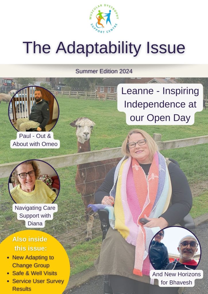 The cover of our Adaptability-themed magazine
