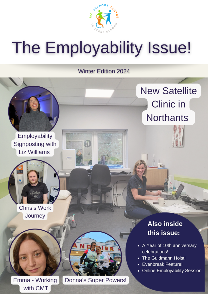 Employability themed magazine cover